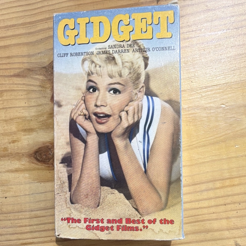 GoodTimes Gidget VHS NTSC Family Romance Comedy Drama Sandra Dee 1959